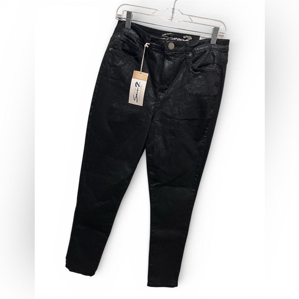 Seven7 Women's Black Skinny Jeans